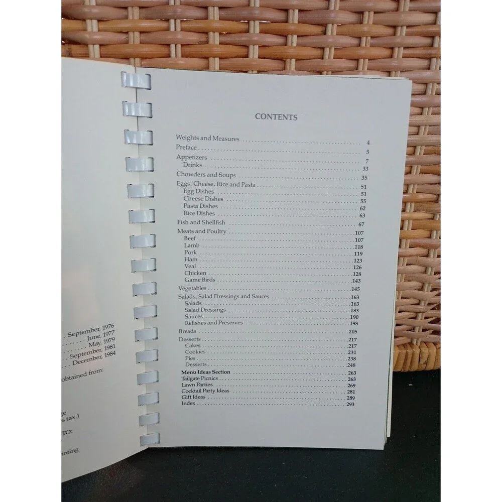 Seasons in the Sun by Beaux Arts Lowe Art Musuem University of Miami Cookbook 84